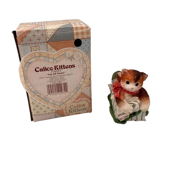 Calico Kittens 'I’m All Yours' Figurine - Picture 1 of 7